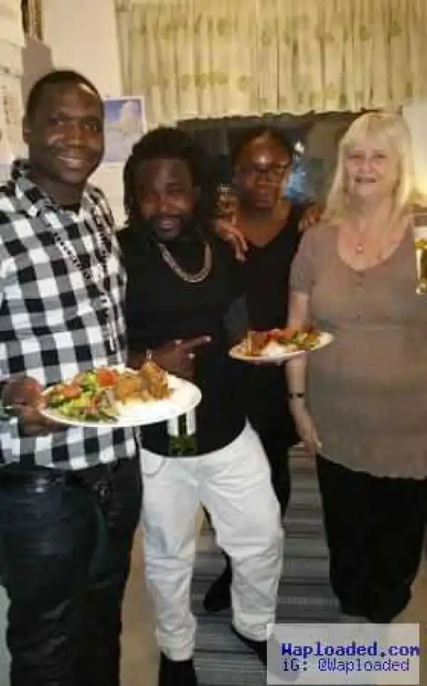 Photos: Ugandan Singer And His 68-Year-Old Wife Having Some Good Time In Sweden